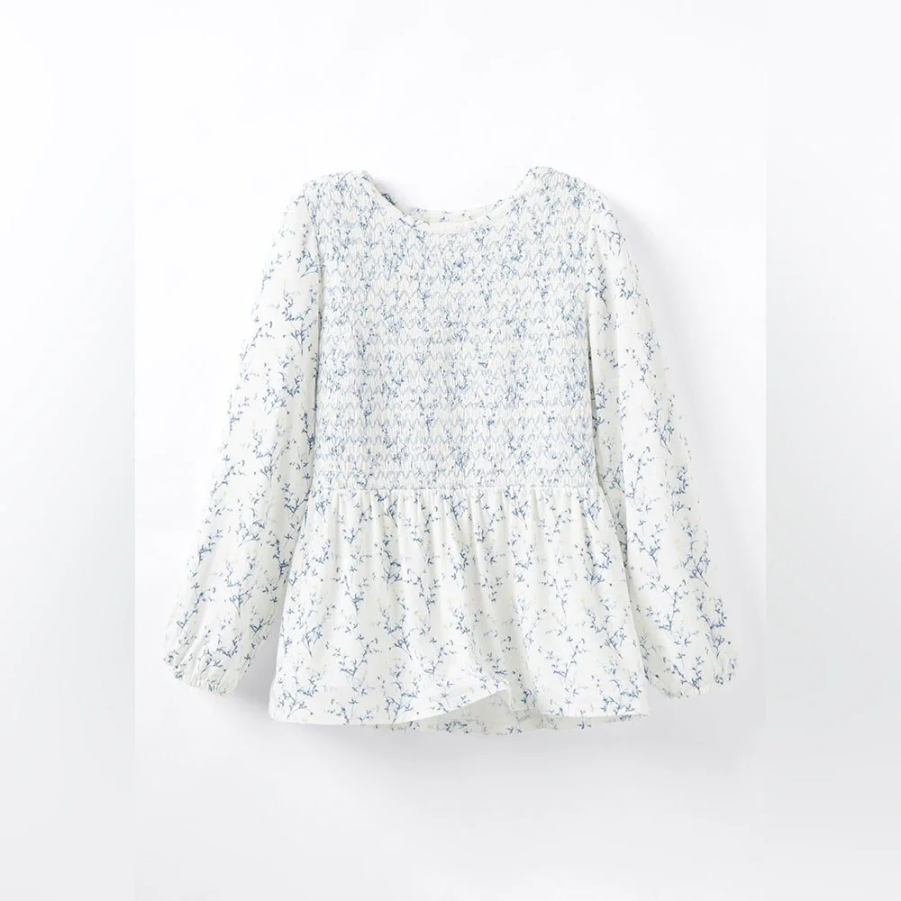 Matilda Jane Enchanted Garden Hilton Head Floral-print Navy Smocked Size XS - Picture 2 of 5